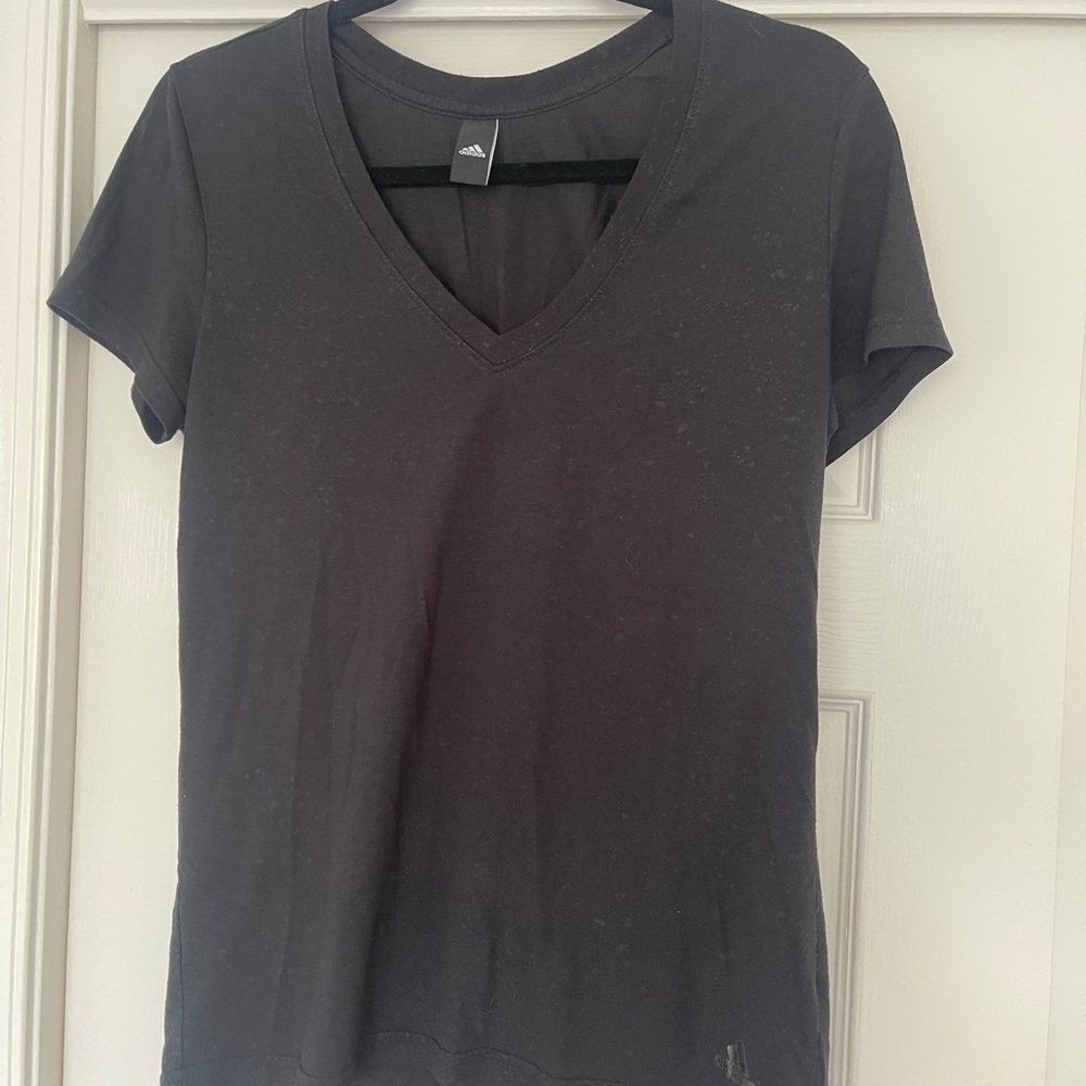 Adidas Black Flecks T-Shirt